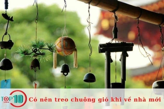 Treo chuông gió dựa vào mục đích| Nguồn: Internet