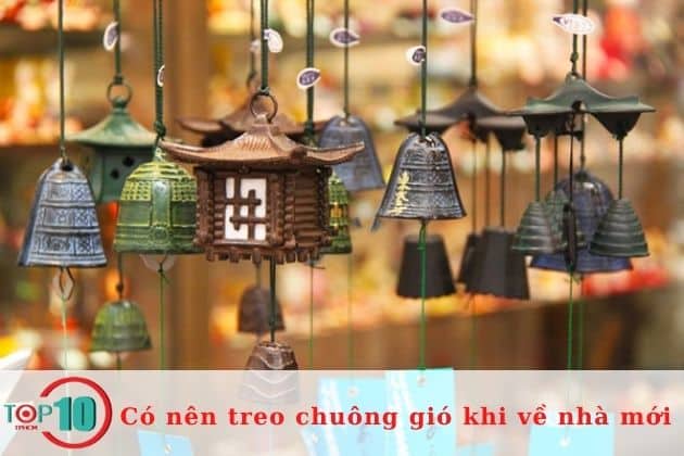 Có nên treo chuông gió khi chuyển về nhà mới hay không?