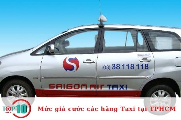 Giá cước Taxi Sài Gòn (Taxi Sai Gon Airport) tại TP.HCM| Nguồn: Taxi Saigon Airport