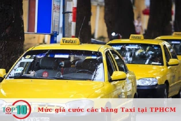 Giá cước Taxi Việt Nam(Vinataxi) tại TP.HCM| Nguồn: Vinataxi