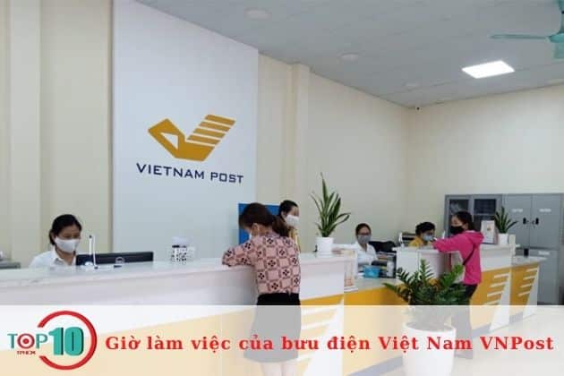 Giờ làm việc của bưu điện TPHCM| Nguồn: VNPost