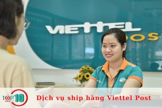 Cách gửi hàng qua Viettel Post tại bưu cục| Nguồn: Viettel Post