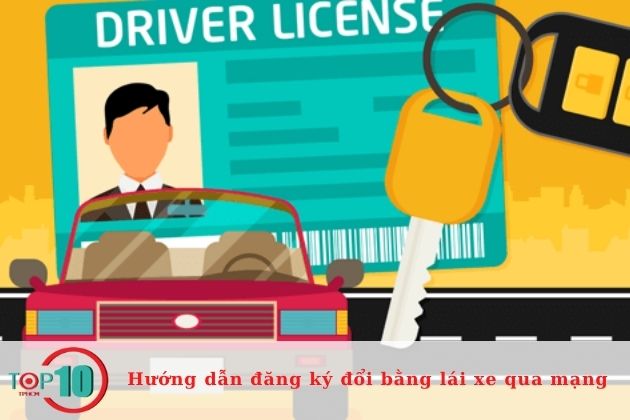 Đến nơi hẹn hoàn tất thủ tục cấp đổi giấy phép lái xe online, nhận GPLX mới| Nguồn: Internet