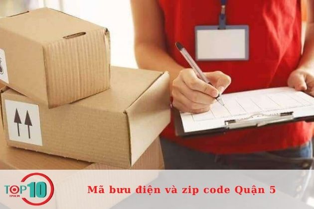 Mã bưu điện, bưu chính Postal code/Zip code quận 5