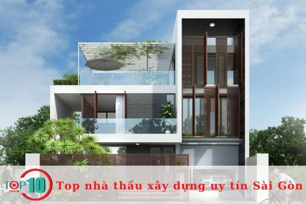 Đơn vị thiết kế xây dựng uy tín tại Sài Gòn| Nguồn: Kiến trúc Nhà Đẹp