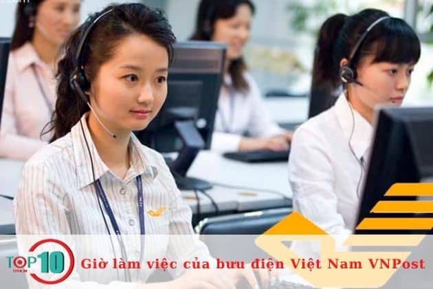 Tổng đài hỗ trợ của bưu điện Việt Nam VNPost| Nguồn: VNPost