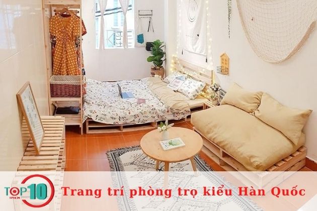 Những cách trang trí phòng trọ kiểu Hàn Quốc giá rẻ và đơn giản