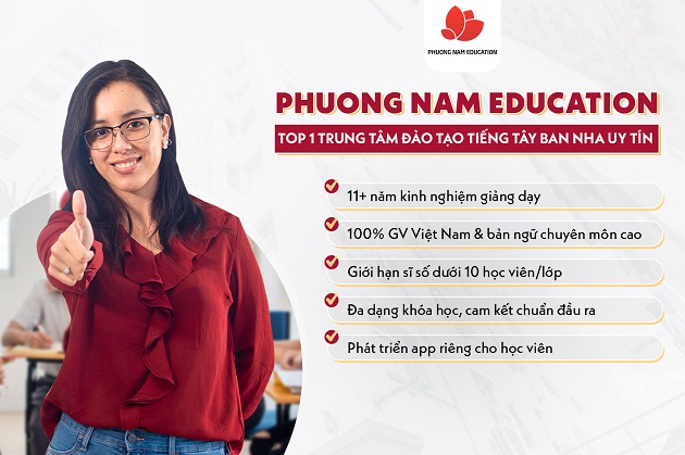 Phuong Nam Education - trung tâm đào tạo tiếng Tây Ban Nha tại tphcm