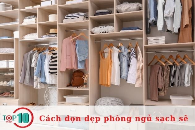 Dọn dẹp tủ quần áo| Nguồn: Internet