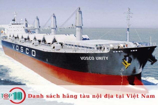 Đơn vị vận chuyển hàng hải| Nguồn: Hãng tàu nội địa Vosco
