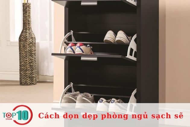 Không mang giày dép vào phòng ngủ| Nguồn: Internet