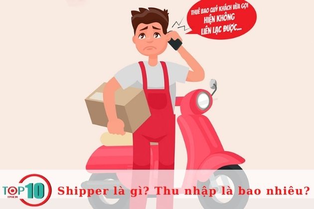 Khó khăn khi làm nghề shipper| Nguồn: Internet