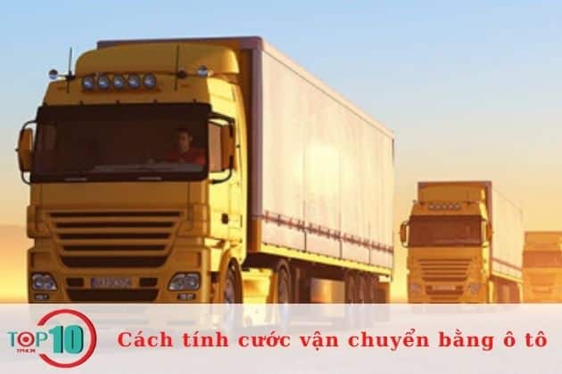 Phạm vi áp dụng về cách tính cước vận chuyển hàng hóa bằng ô tô| Nguồn: Internet