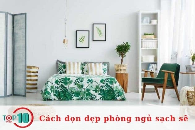 Tận dụng các khoảng không gian trống của phòng ngủ| Nguồn: Internet