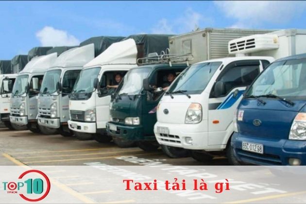 Thuê taxi tải chở hàng nội thành hoặc liên tỉnh| Nguồn: Internet