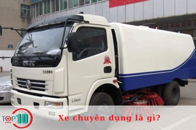 Xe hút bụi đường| Nguồn: Internet