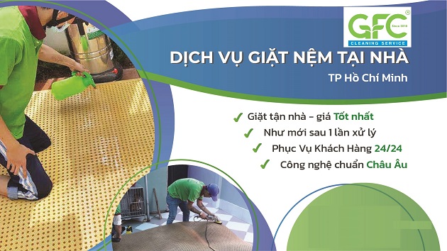 GFC CLEAN là đơn vị cung cấp dịch vụ giặt nệm uy tín tại TPHCM