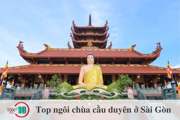 Top ngôi chùa cầu duyên ở Sài Gòn