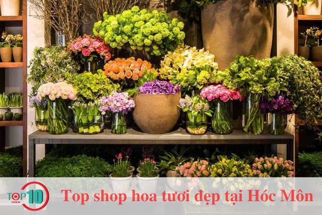 Top shop hoa tươi tại Hóc Môn