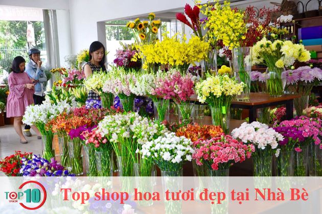 Top shop hoa tươi tại Nhà Bè