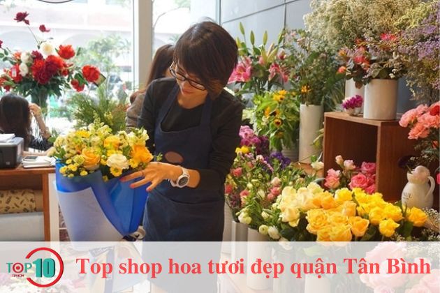 Top shop hoa tươi quận Tân Bình