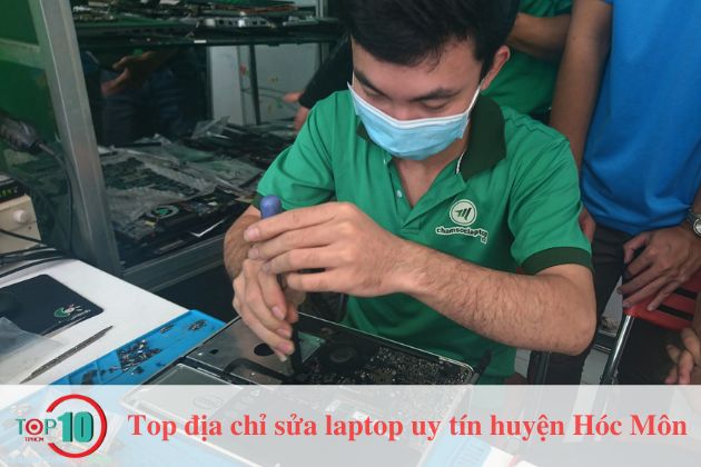 Top địa chỉ sửa laptop huyện Hóc Môn