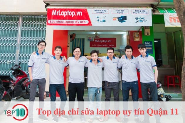 Top 8 địa chỉ sửa laptop Quận 11 uy tín, chuyên nghiệp nhất TPHCM