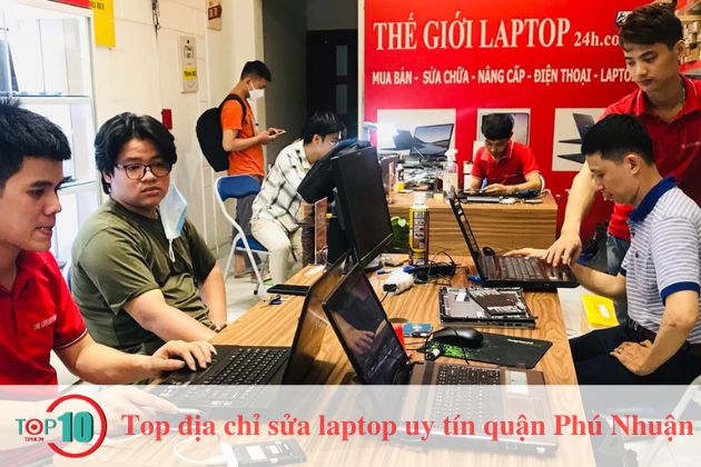 Top địa hcir sửa laptop quận Phú Nhuận