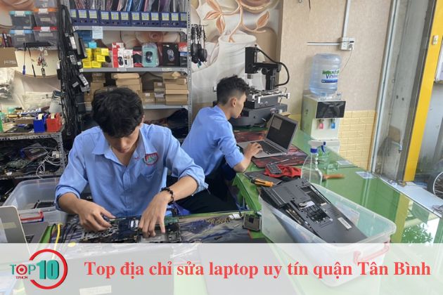 Top địa chỉ sửa laptop quận Tân Bình