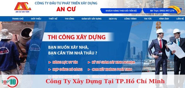 Công ty xây dựng uy tín tại TPHCM