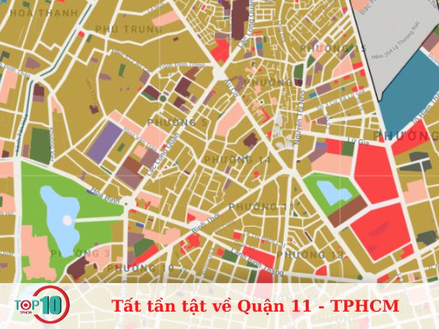 bản đồ quy hoạch Quận 11