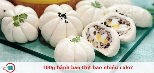 calo bánh bao nhân thịt