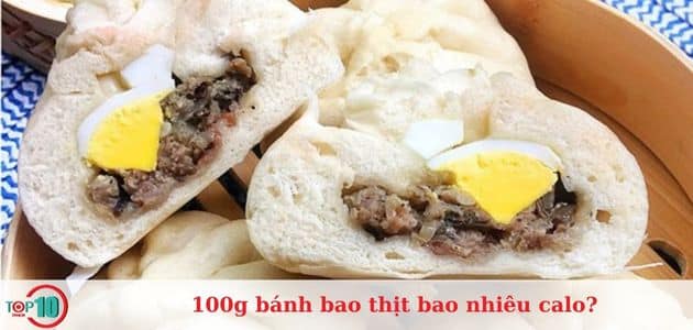 calo bánh bao thịt