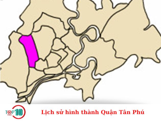 Lịch sử hình thành Quận Tân Phú