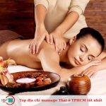 Top địa chỉ massage Thái ở TPHCM tốt nhất