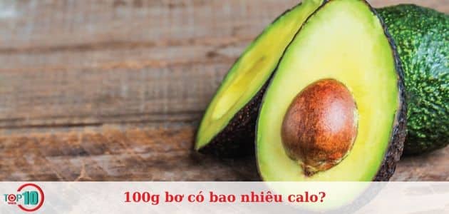 Quả bơ có bao nhiêu calo