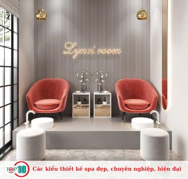 Thiết kế spa không gian nhỏ