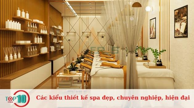 Thiết kế spa tiết kiệm không gian