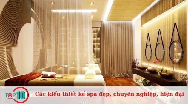 Tiêu chí thiết kế spa chuyên nghiệp