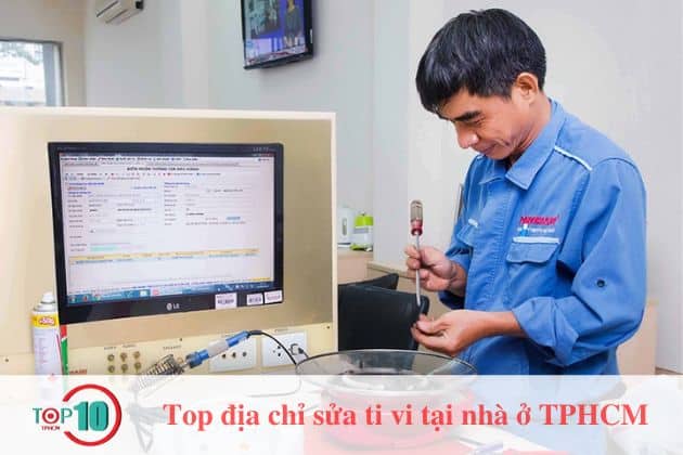 Top 10 dịch vụ sửa tivi tại nhà uy tín nhất ở TPHCM
