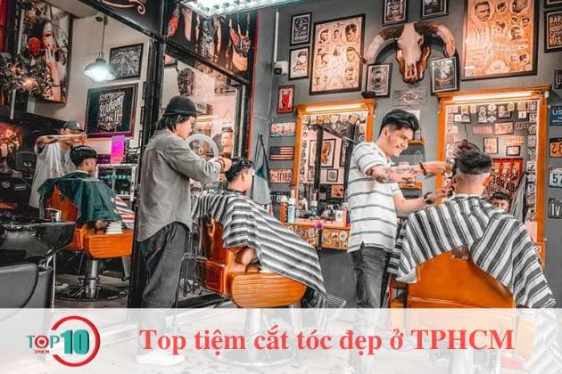 Top 10 tiệm cắt tóc nam đẹp và đông khách nhất ở TPHCM