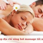 Top địa chỉ xông hơi massage tốt nhất tại TPHCM