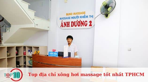 Massage xông hơi khiếm thị Ánh Dương