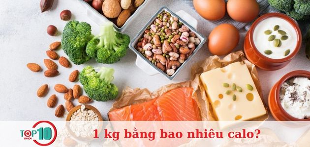 1 kg bằng bao nhiêu calo?