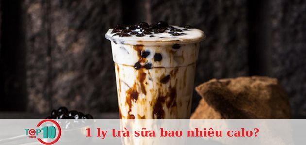 1 ly trà sữa bao nhiêu calo?