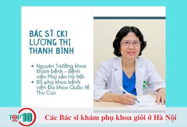 Bác sĩ CKI Lương Thị Thanh Bình