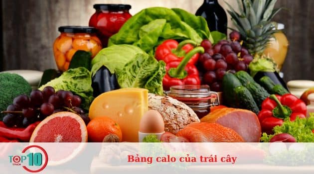 Calo ở trong trái cây và thực phẩm có giống nhau không?