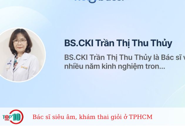 Bác sĩ Chuyên khoa I Trần Thị Thu Thủy