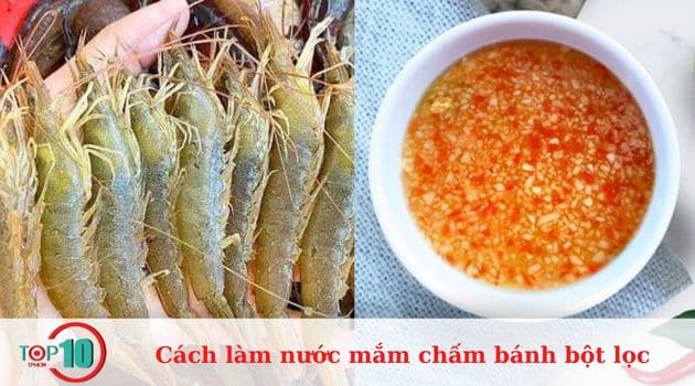 Cách làm nước mắm với tôm