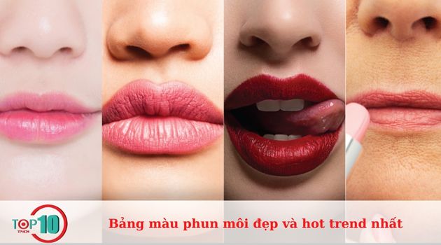 Chọn màu phun môi theo độ tuổi